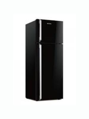 Bruhm 235L Double Door Refrigerator with Glass Body