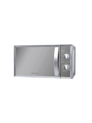 Hisense 20 litres manual silver mirror microwave oven
